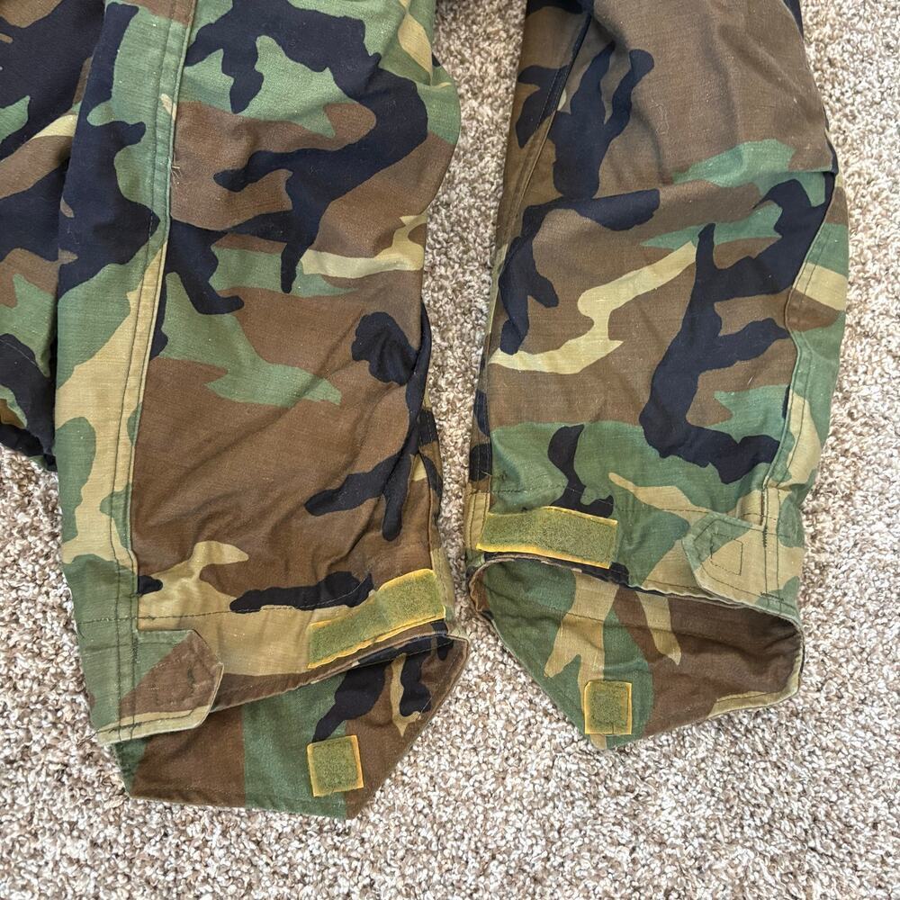 Vintage US Army M-65 Woodland Camo Field Jacket Original 1988 Liner Med Reg - Picture 3 of 16